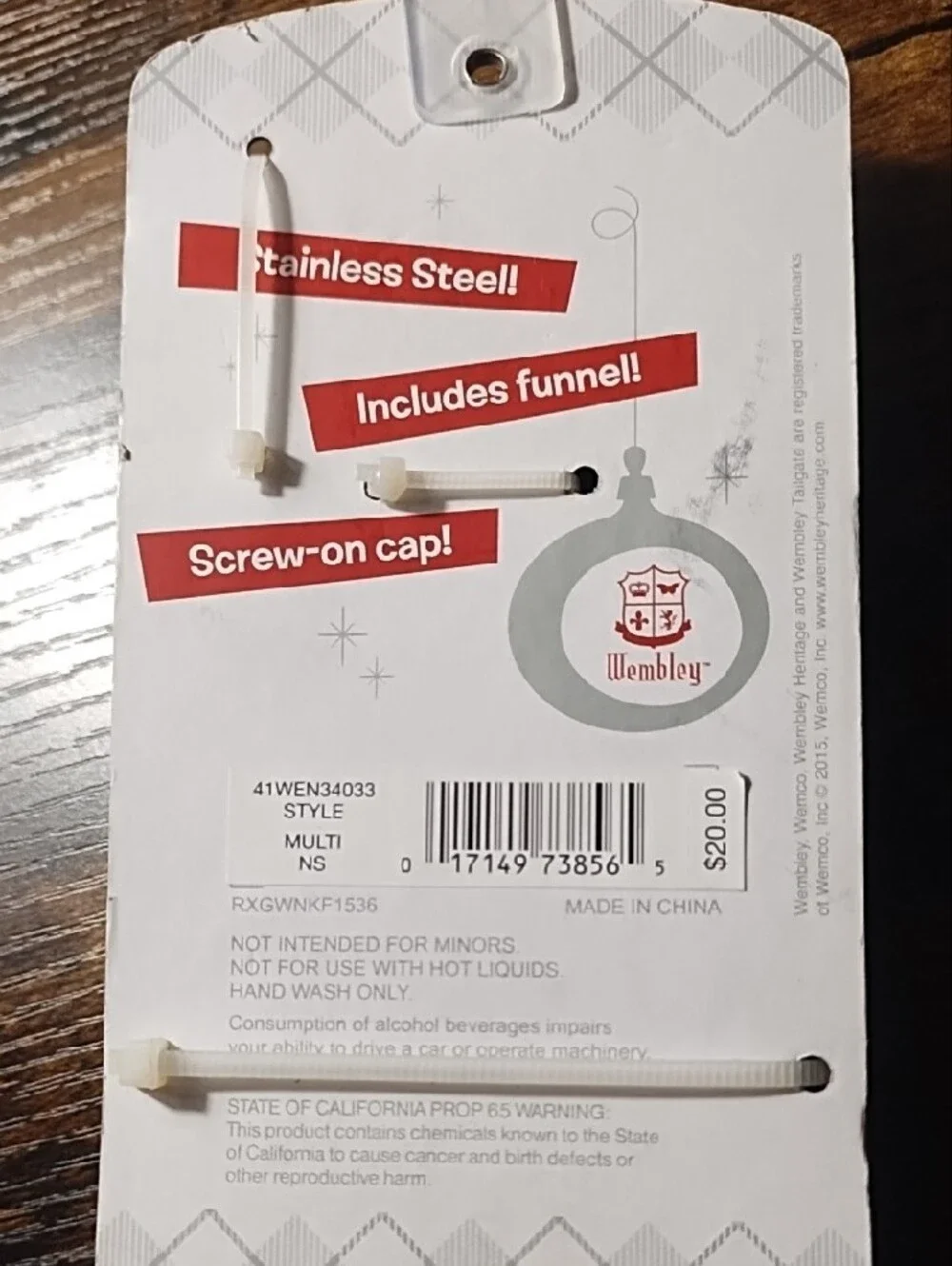 Wembley Flask 
